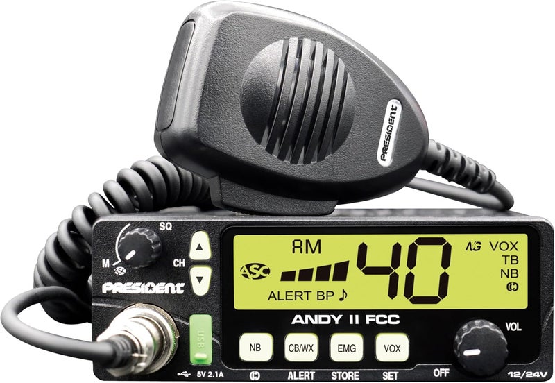 President Electronics Andy II FCC CB Radio - Image 5